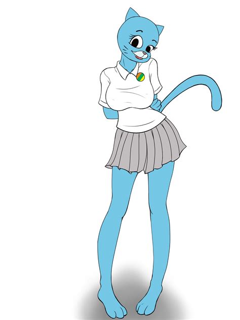 nicole rule 34|explicit, artist:fourball, gumball watterson, nicole watterson, .